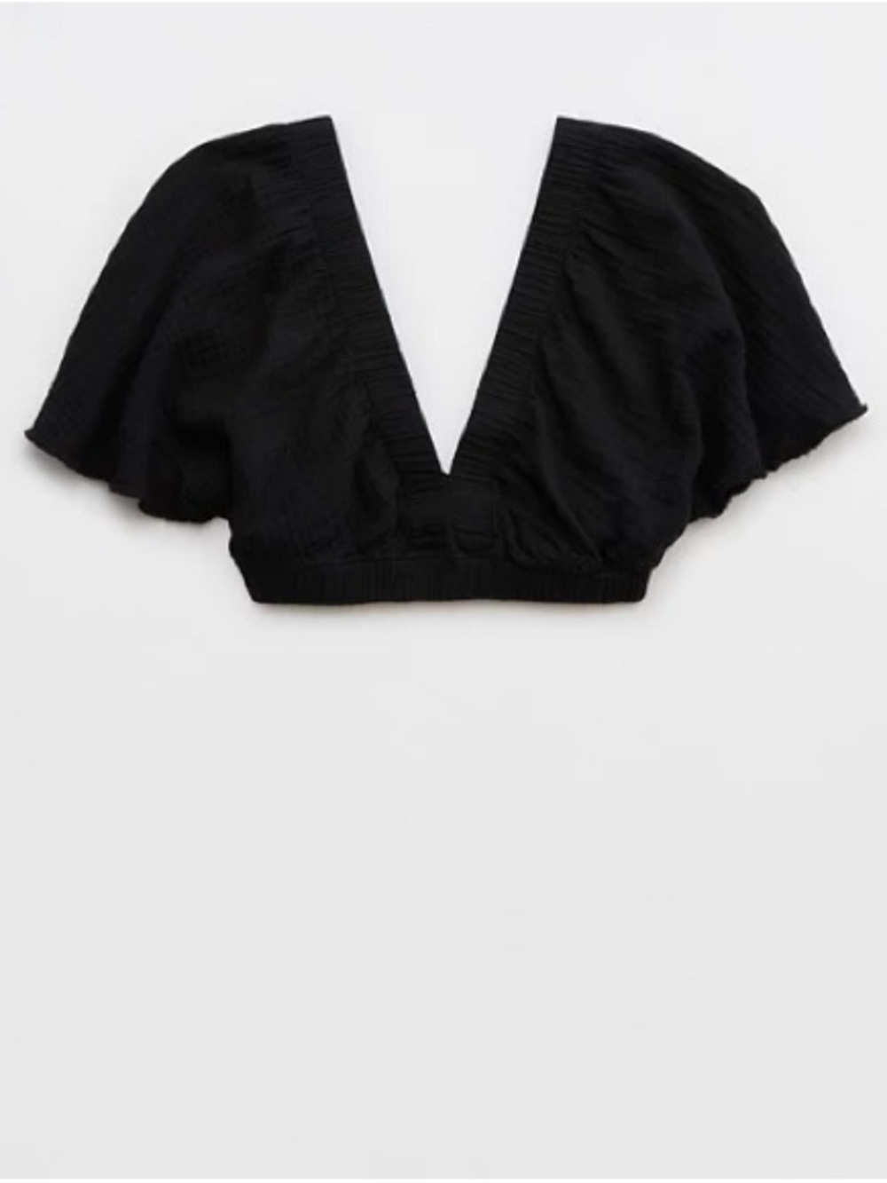 aerie Pool-to-Party Flutter Sleeve Top